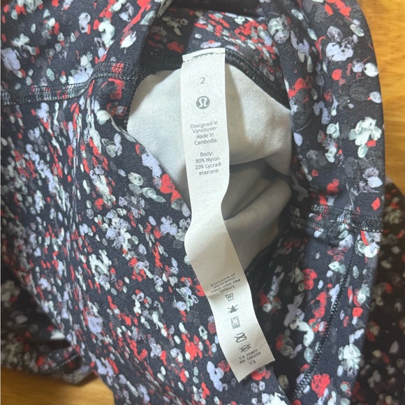 Lululemon Athletica Women’s Align High-Rise Pants in the Water Blossom Size 2 - Picture 7 of 8